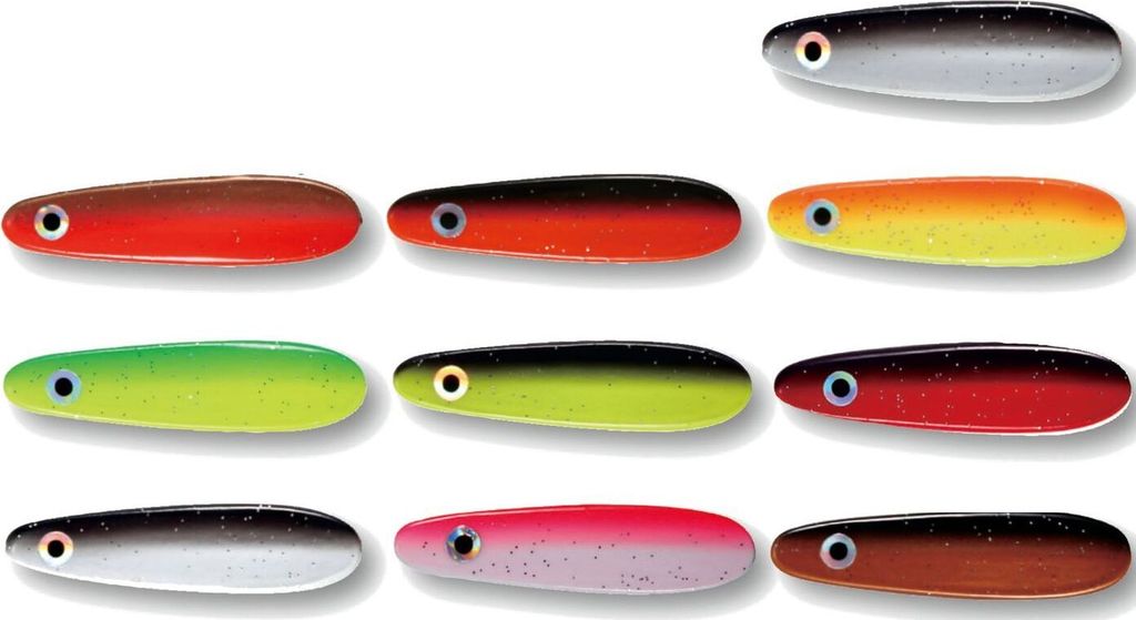 Paladin Troutwerk 4g 3cm Durchlaufblinker Thor - Inlineblinker, Farbe:grün-gelb