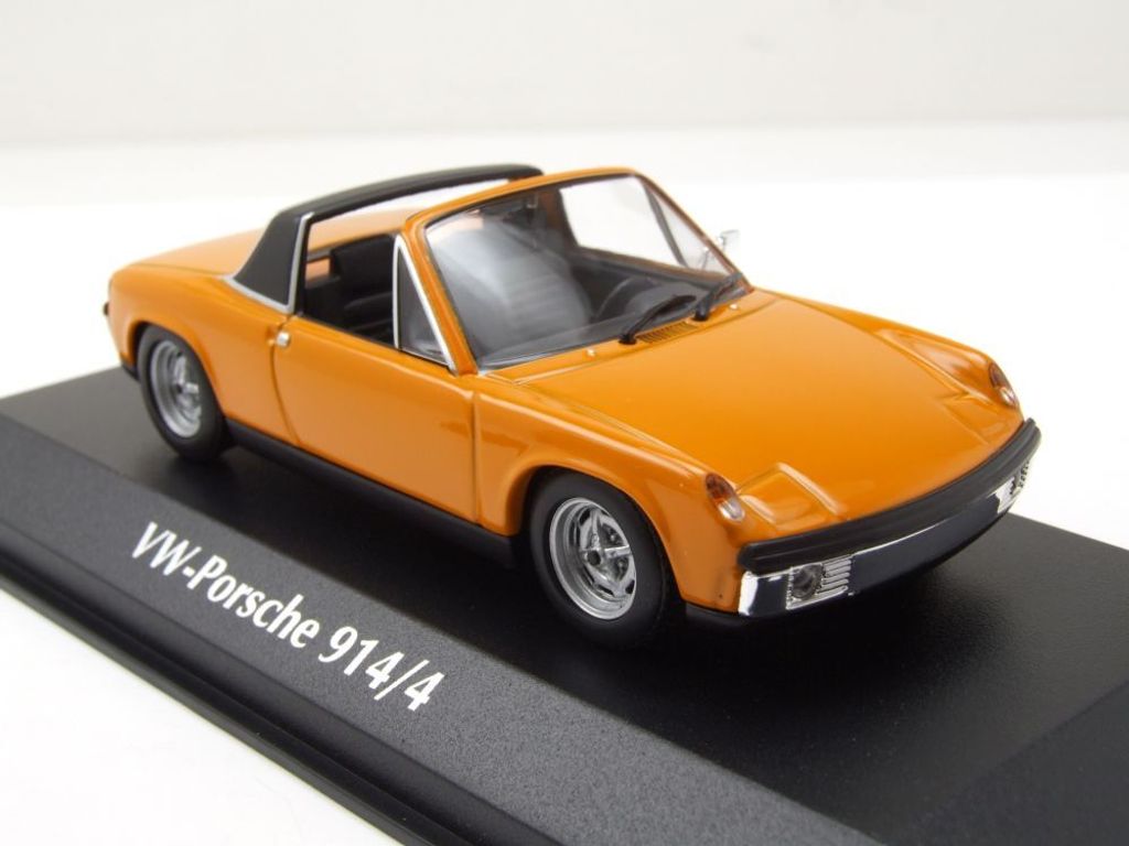 Maxichamps 940065662 VW Porsche 914/4 1972 orange 1:43 Produktbild 8