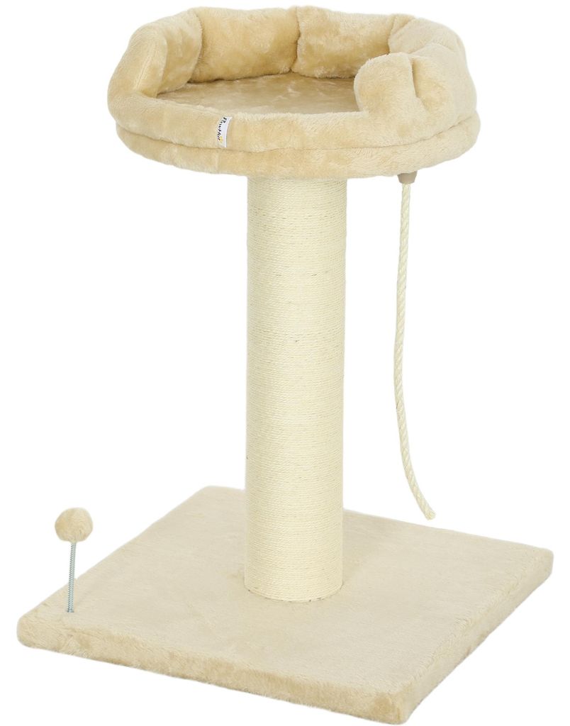 PawHut Kraboom, klein, 85 cm. Kattenboom met krabgedeelte Productafbeelding 