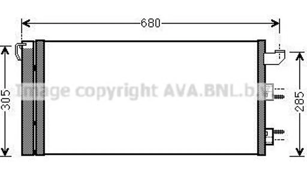 Réparer la Clim de votre Panda avec le Condenseur AVA FTA5406D Fiable