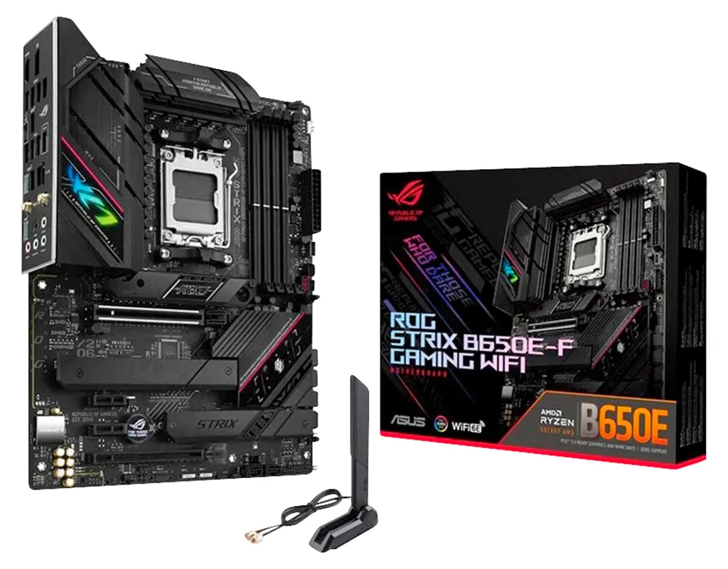 PC Gamer AM5 : Asus ROG Strix B650E-F Gaming WiFi pour le Streaming 4K