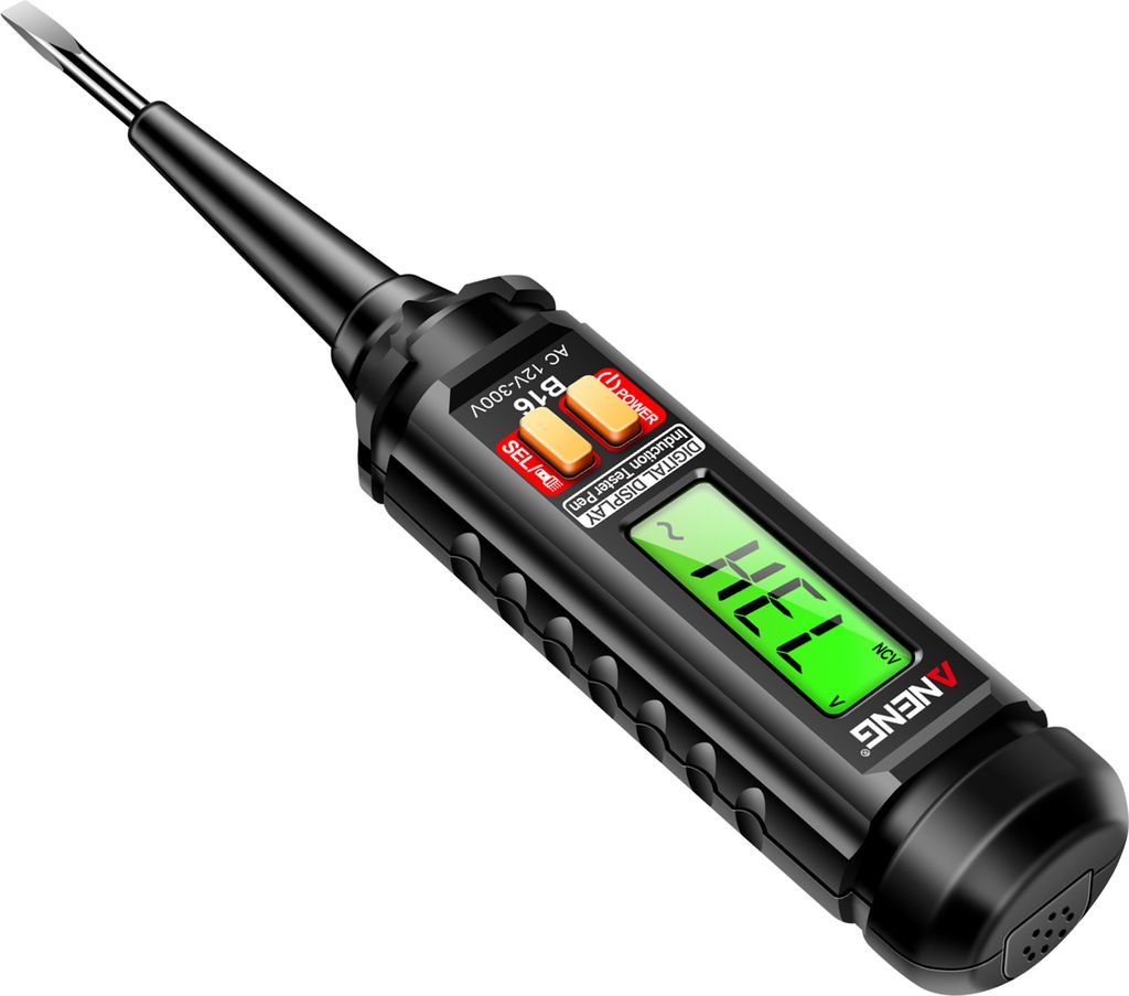 Cyfrowy tester napięcia 12 V-300 V, tester bezdotykowy, Zdjęcie produktu 5