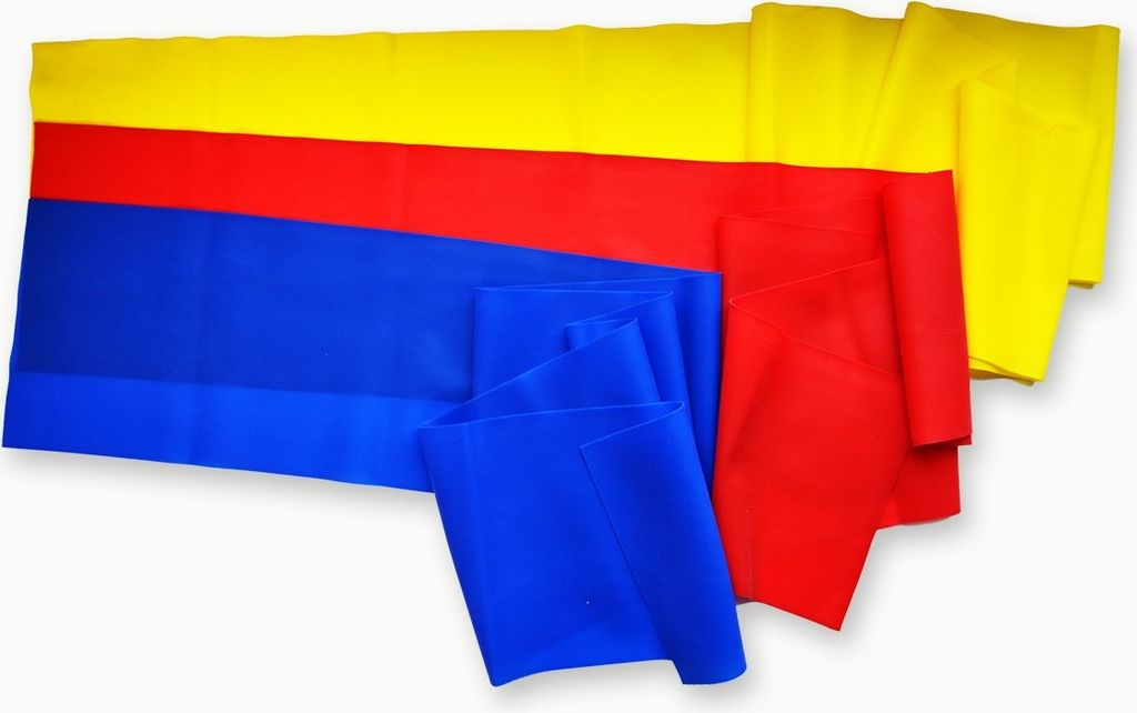 Cvičební guma 120 x 15 x 0,55 mm Modrá Obrázek produktu 1
