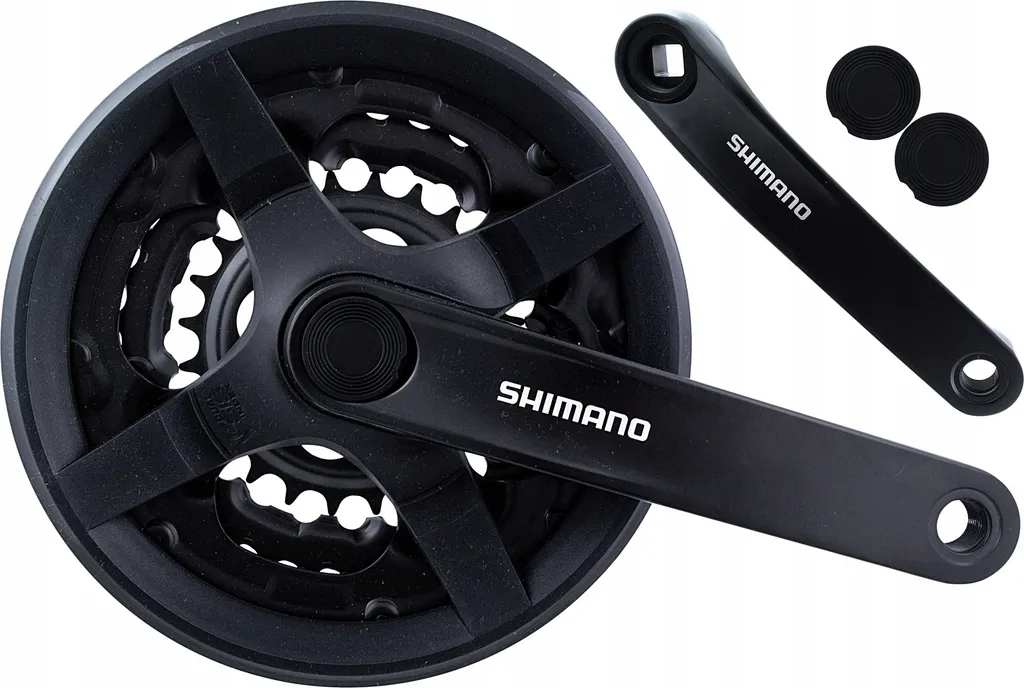 Pédalier Triple Plateau Shimano TY301 pour Vélo de Route et VTC
