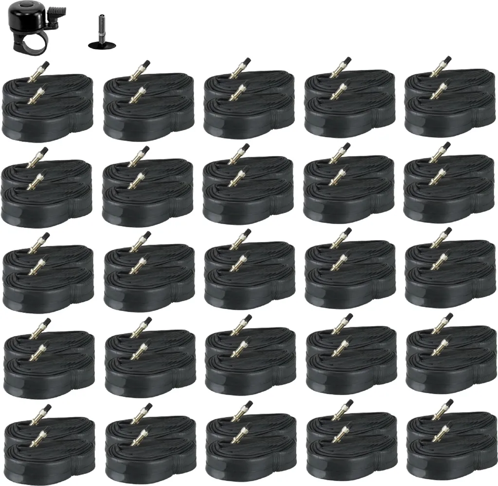 50x Chambres à air Roverstone 26 x 1.75 Valve DV avec Sonnette Maxxi4you