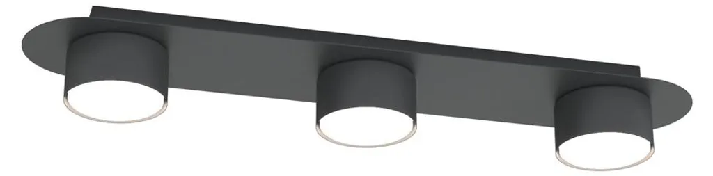 Suspension DIAZ noire fine en métal - Éclairage puissant GX53