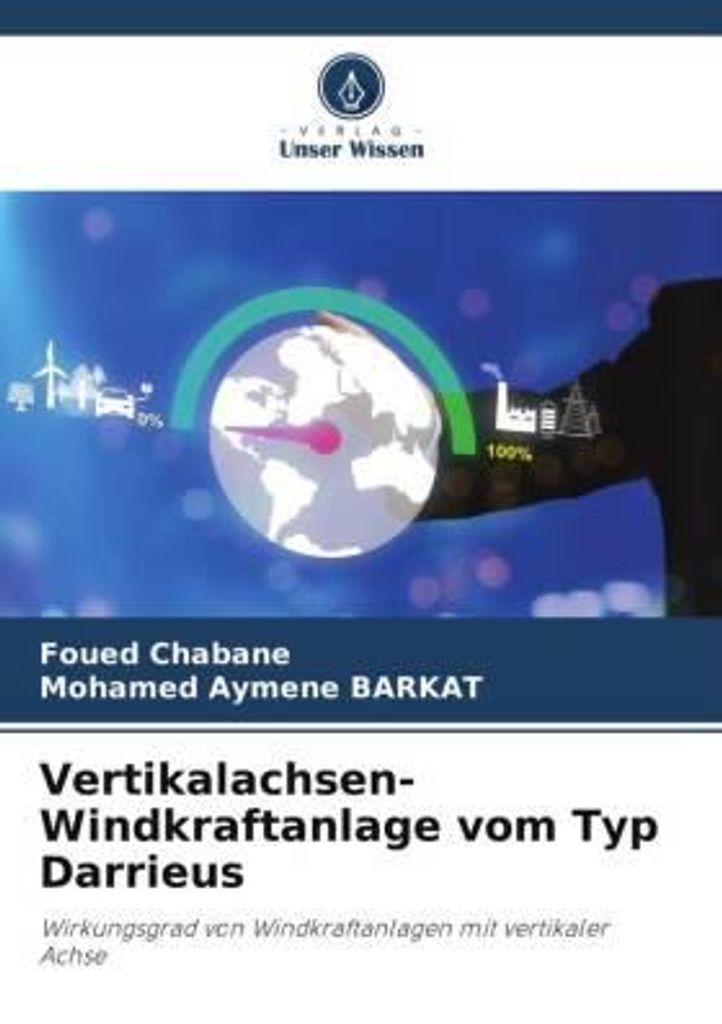 Vertikalachsen-Windkraftanlage vom Typ Darrieus