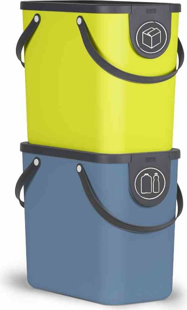 Sistema di riciclaggio ROTHO "Albula" 25 l verde J40106 Immagine del prodotto 