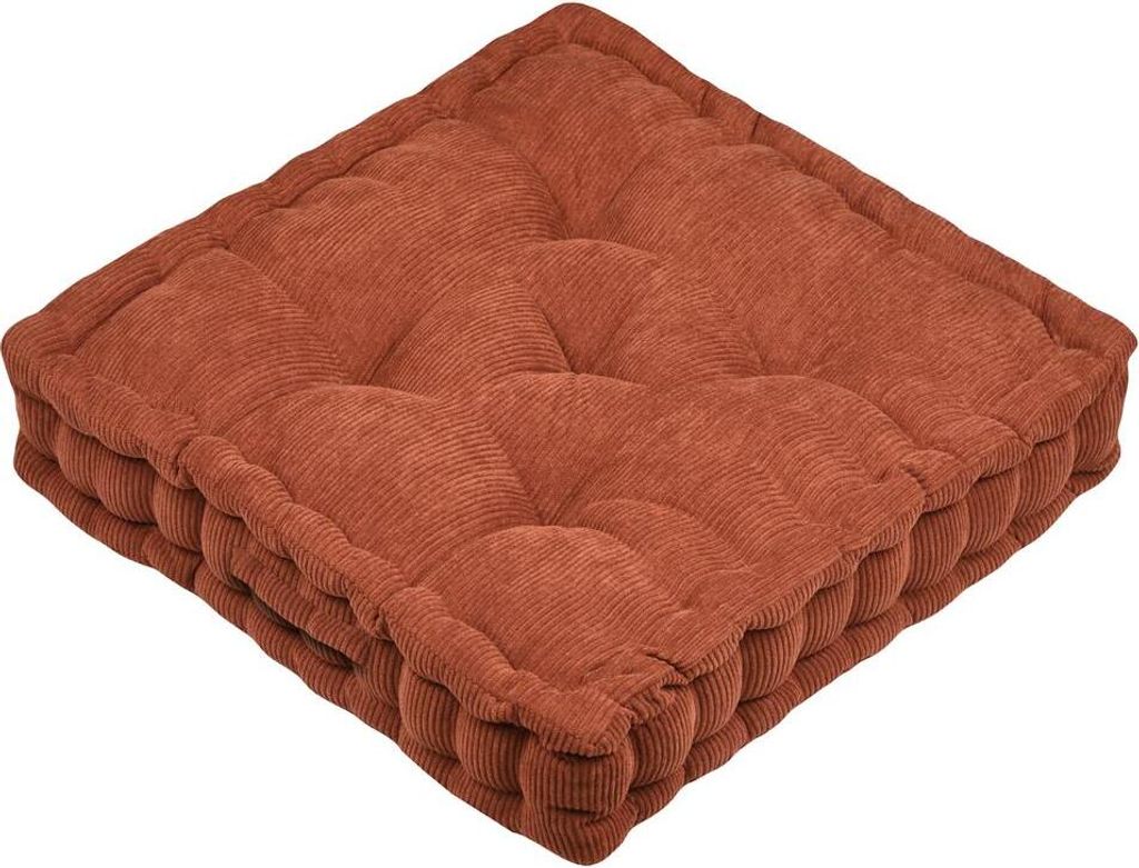 Bodenkissen Dandy Roux 45x45x10cm - Stoff