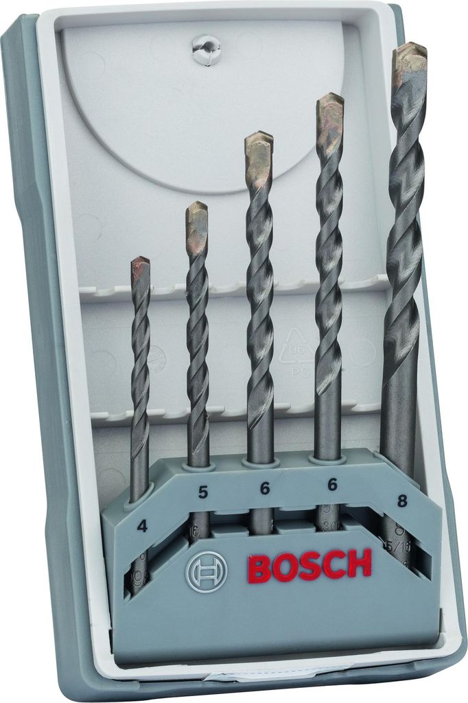 5dílná sada vrtáků do betonu Bosch CYL-3: 4-8 mm Obrázek produktu 