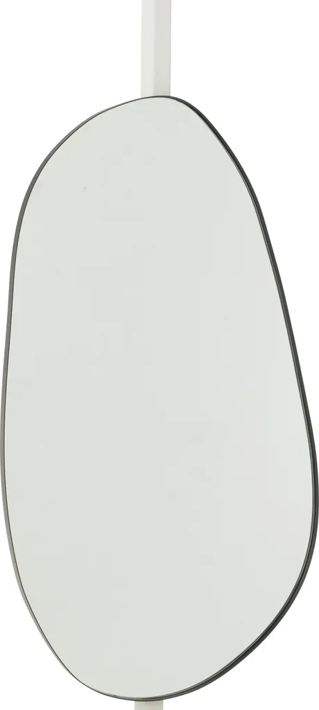 Miroir Mural Extrema en Fer Noir Large - Design Industriel Minimaliste