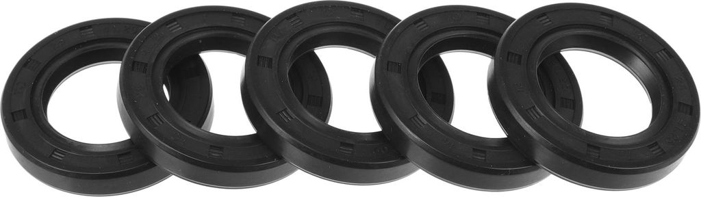 Öldichtung TC Dichtungsring Drehwellendichtung 25x41.25x7mm Hochdruck-Nitrilkautschuk Schwarz 5 Stück