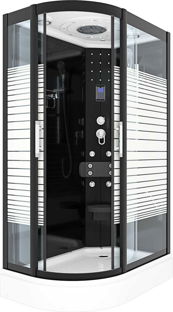 Duschkabine Komplettdusche Fertigdusche Dusche D30-73M0L 120x80 OHNE 2K Scheiben Versiegelung
