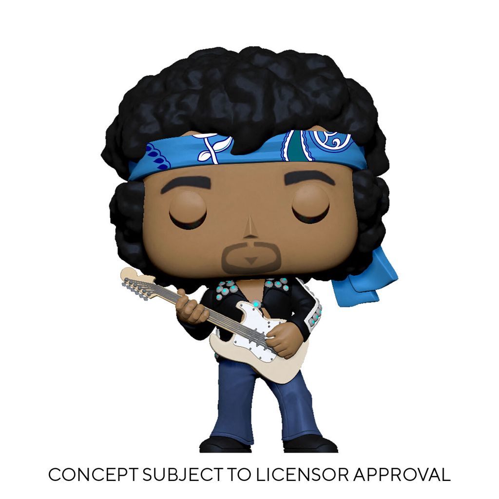 Hendrix autentico - Jimi Hendrix 244 - Funko Pop! - Figura Immagine del prodotto 