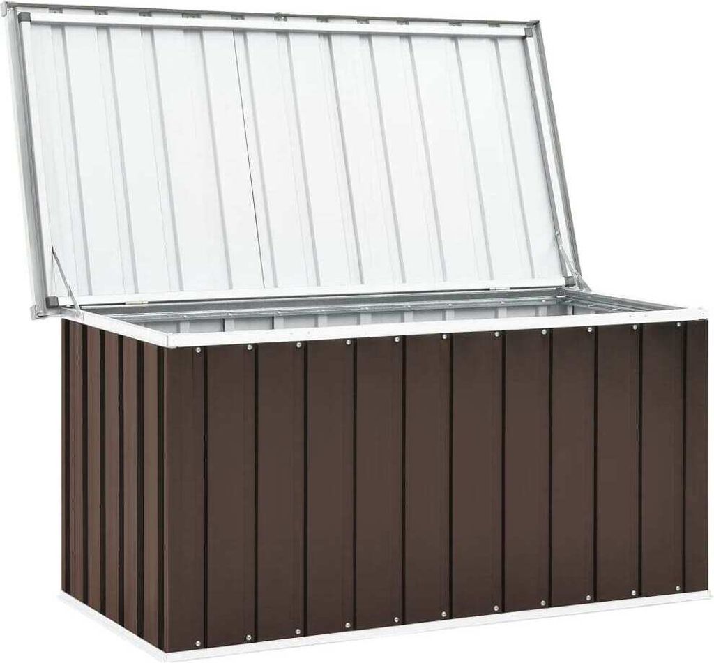 "2026 Aktion"Garten-Aufbewahrungsbox/Gartenbox - CLORIS - Gartenmöbel - Braun 129x67x65 cm DEMöbel 2570364