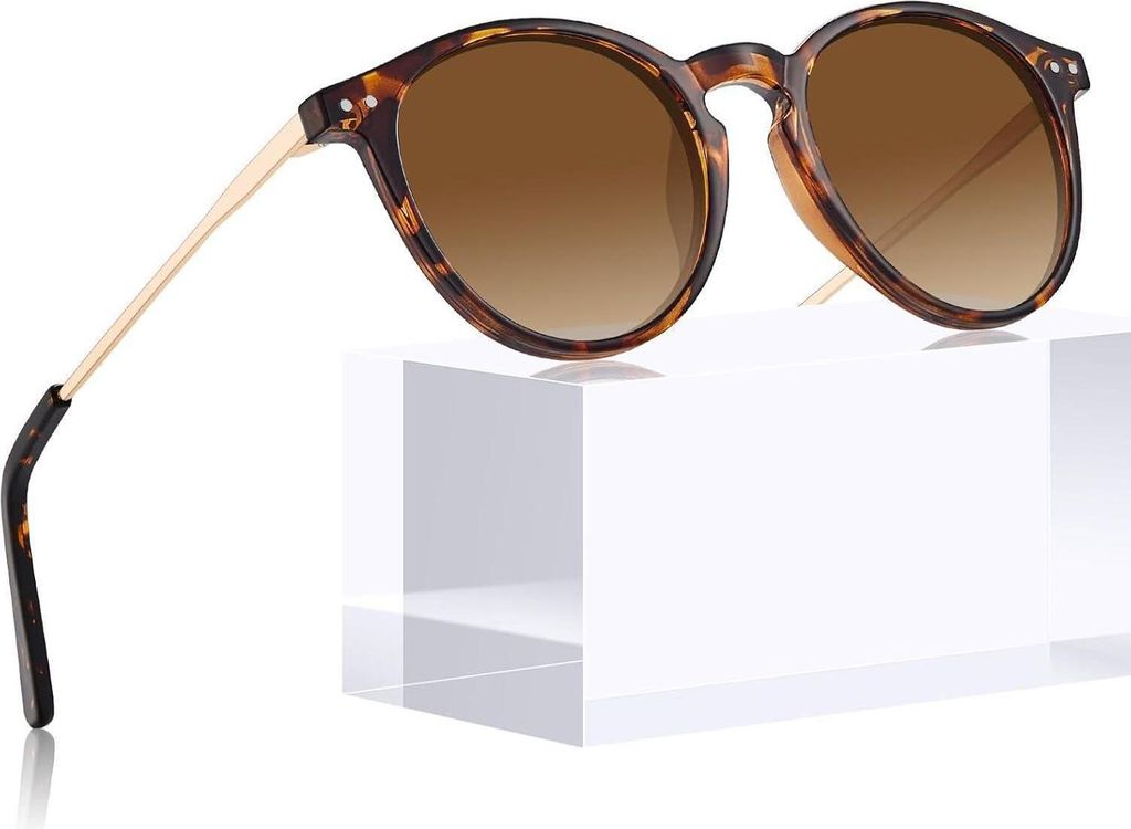 CARFIA Polarisierte Sonnenbrille UV400 Schutz Retro Vintage Produktbild 