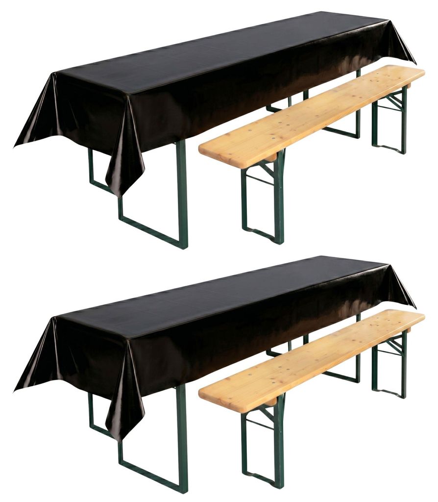 Beautex Party Tischdecke abwaschbar 100x250, für Biertisch Produktbild 
