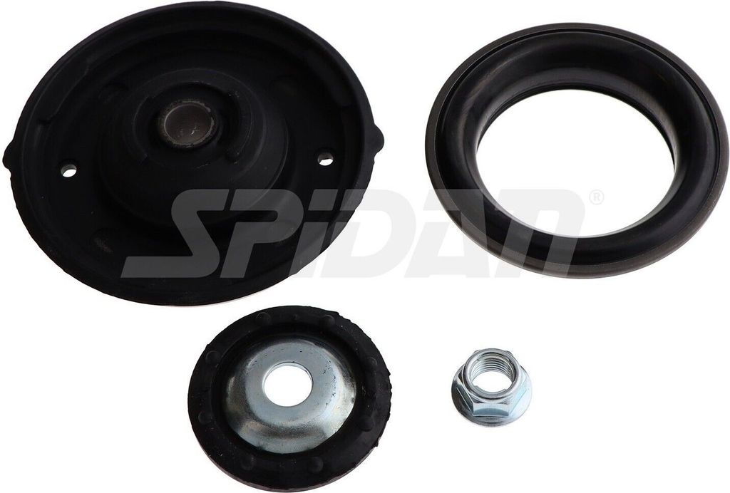 SPIDAN CHASSIS PARTS 413182 Reparatursatz Federbeinstützlager Vorne passend für PEUGEOT PARTNER Tepee 307 SW (3H) 307 (3A/C) 308 SW I (4E, 4H)