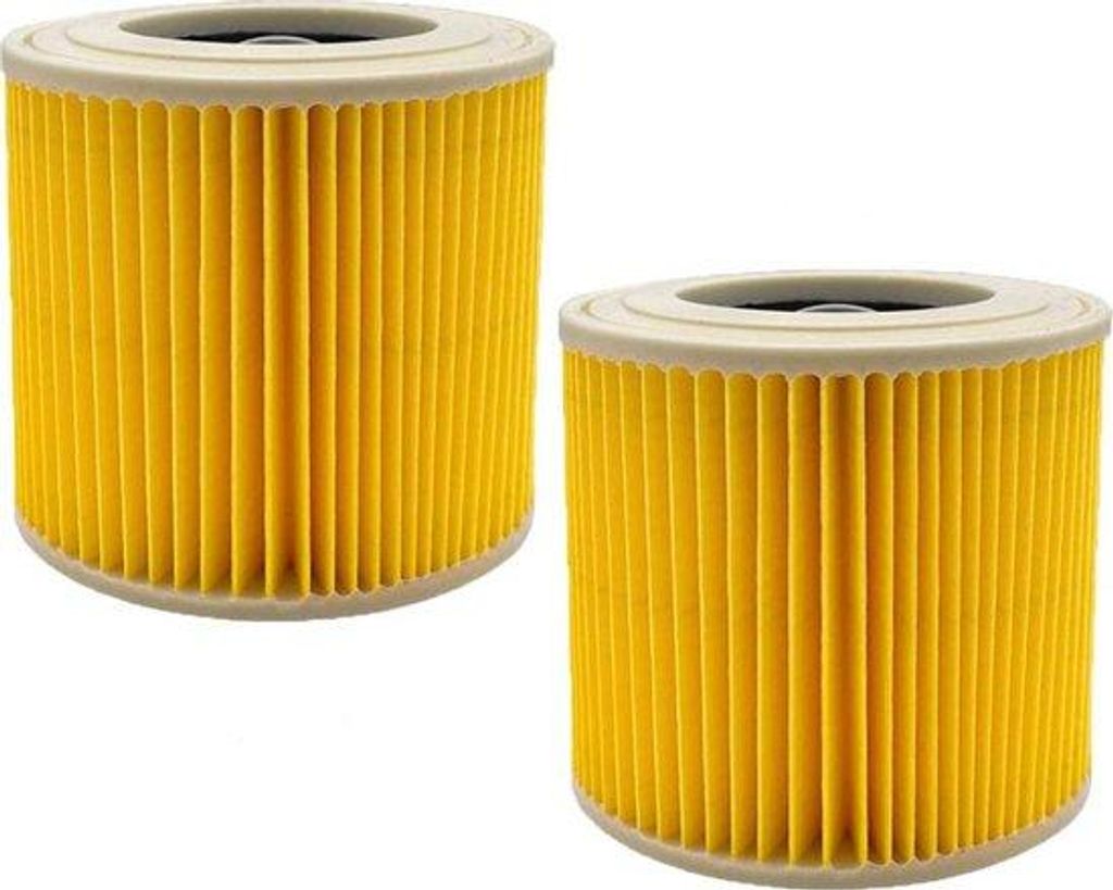 Zwei austauschbare Filter für Staubsauger, geeignet für Premium-Modelle und weitere.