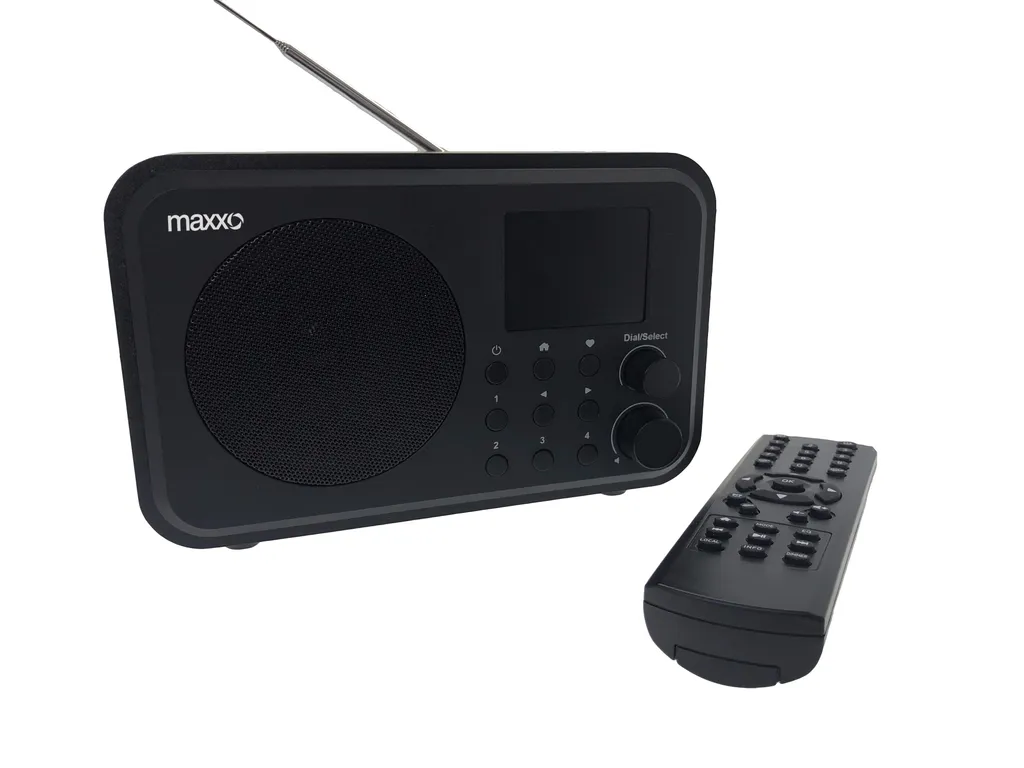 Maxxo DT02 Radio Wi-Fi DAB+ Bluetooth 2000mAh Design Minimal