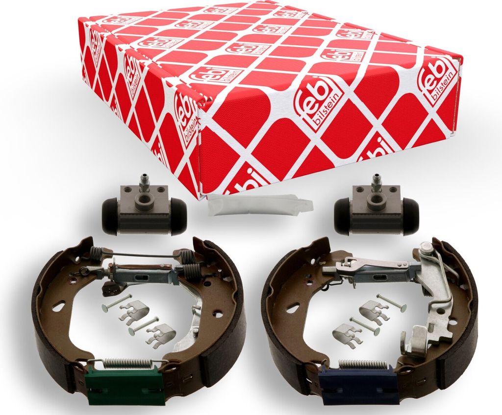 Febi Bremsbackensatz Trommelbremsen Set Hinten für FIAT PUNTO (188) 38743
