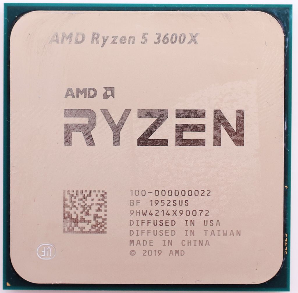 AMD Ryzen 5 3600X, AMD Ryzen™ 5, Socket AM4, 7 nm, AMD, Productafbeelding 