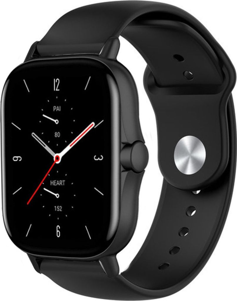 Strap-it Amazfit GTS 2 Sportarmband (Schwarz)