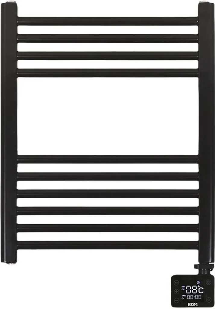 EDM 07164 Scaldasalviette Elettrico 400W con Timer | Risparmio Bagno