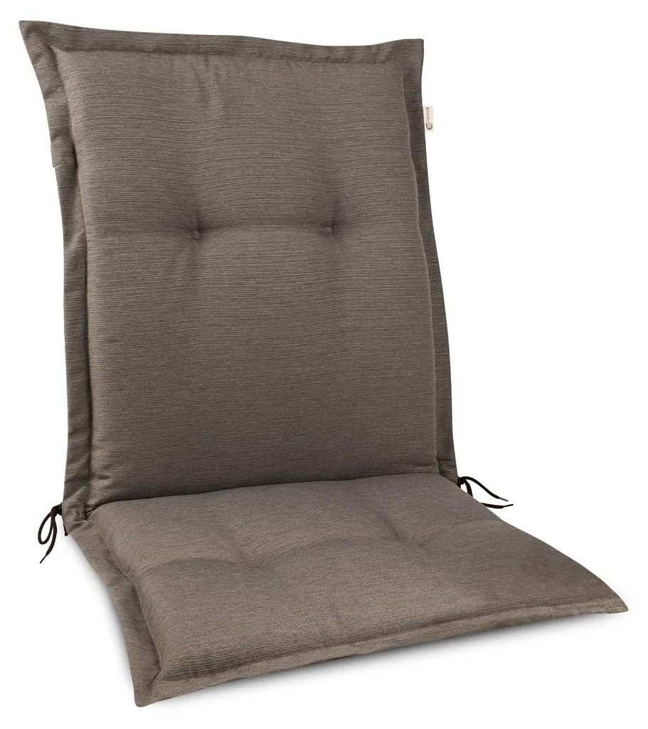 Coussin chaise jardin 105x50x7 cm Taupe : fini les assises dures et inconfortables