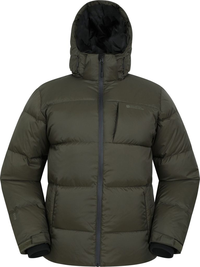 Mountain Warehouse - "Frost II Extreme" Daunenjacke für Herren MW2196 (XXL) (Khakigrün)