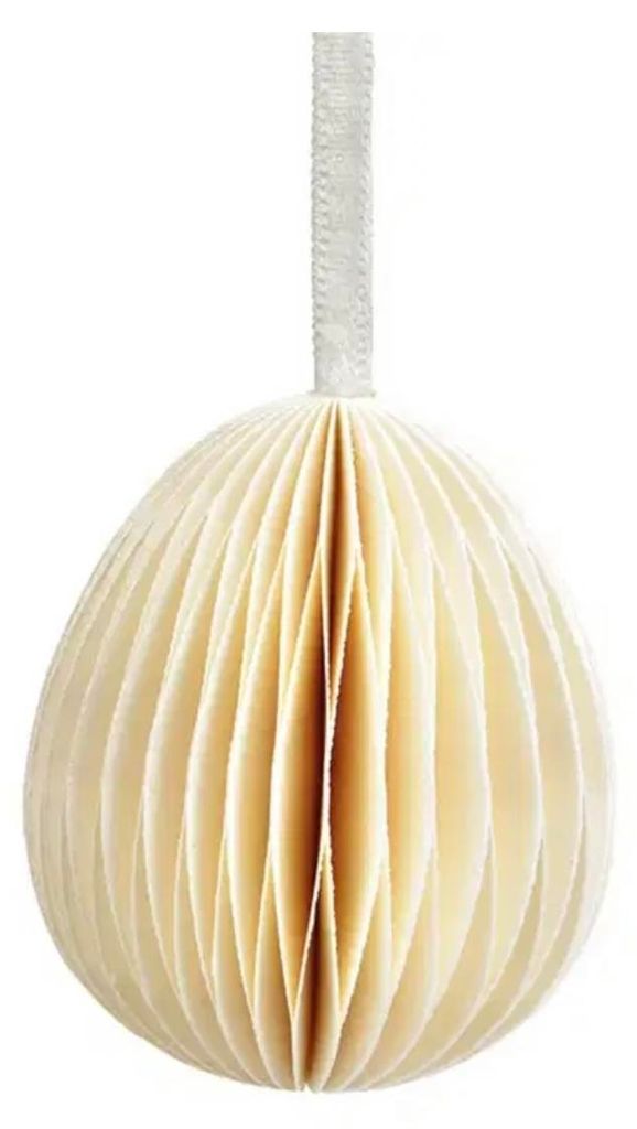 Seyila Home Honeycomp Osterei zum hängen - dekorativer Papier Osteranhänger in verschiedenen Größen und Farben ideal zum kombinieren, leichte F...