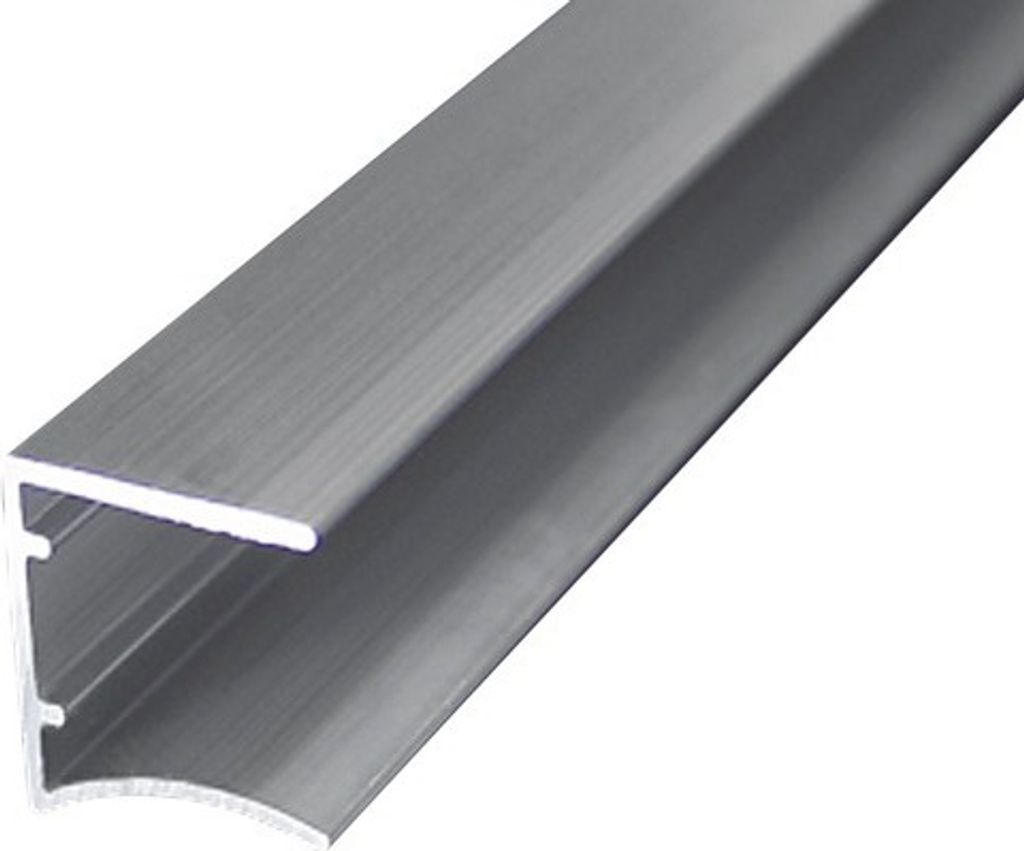 Gutta Alu U-Profil für 16 mm Doppelstegplatten L = 1200 mm