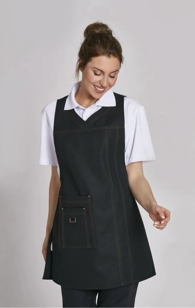 Grembiule Leiber Nero 08/1350/10 Taglia I | Comfort Quotidiano