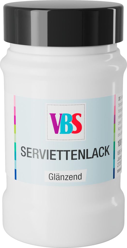 VBS Serviettenlack "Glänzend" 100 ml Produktbild 