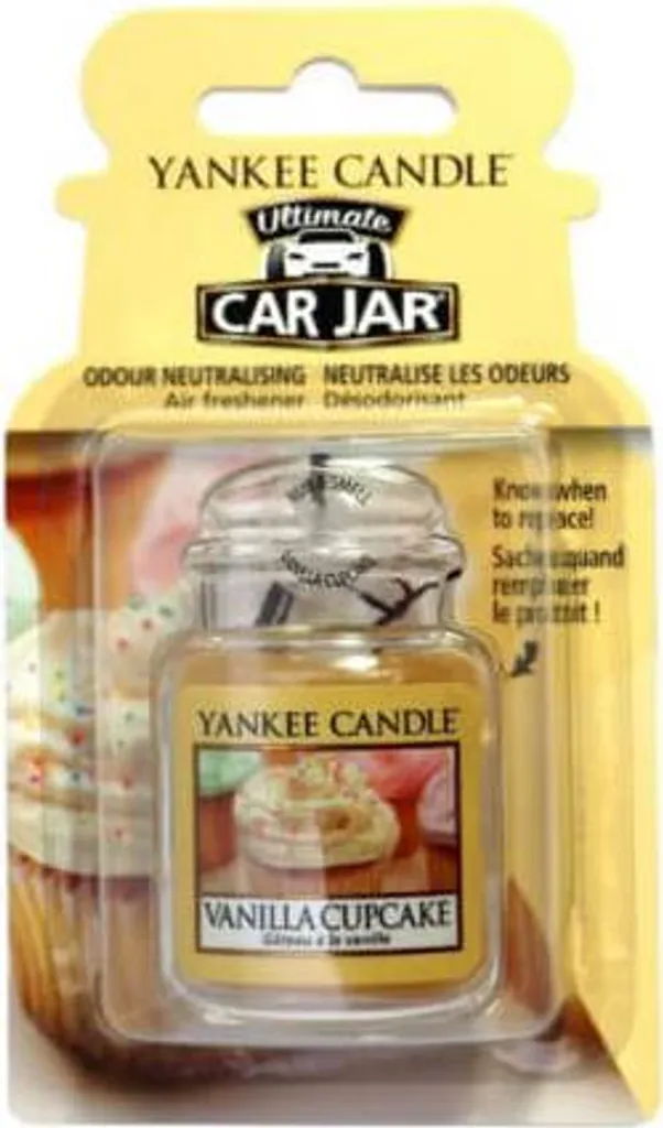Fragranza Auto Yankee Candle Vanilla Cupcake - L'Essenza del Benessere