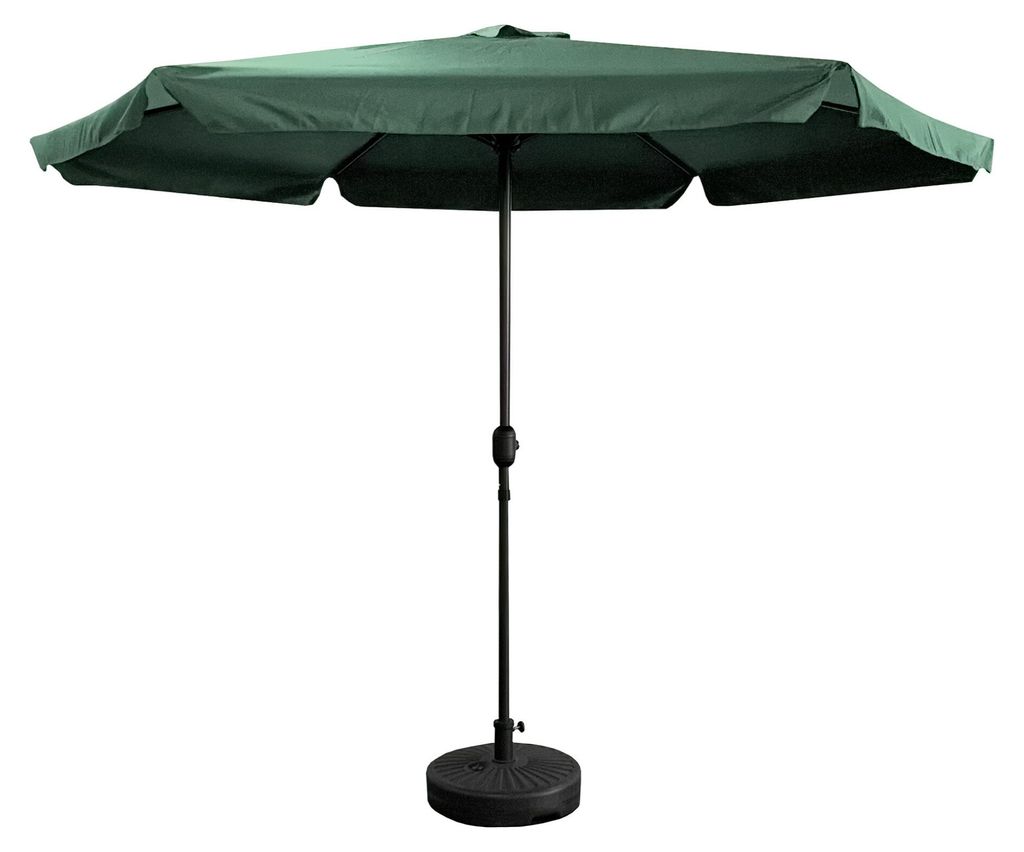 Aga Sonnenschirm, Gartenschirm MR2027 Ø 300 cm Dunkelgrün Produktbild 