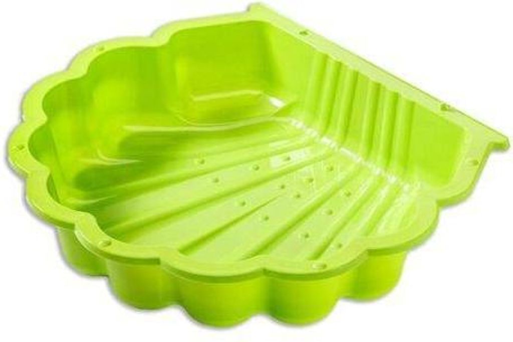 Sabbiera in plastica Conchiglia verde chiaro Immagine del prodotto 