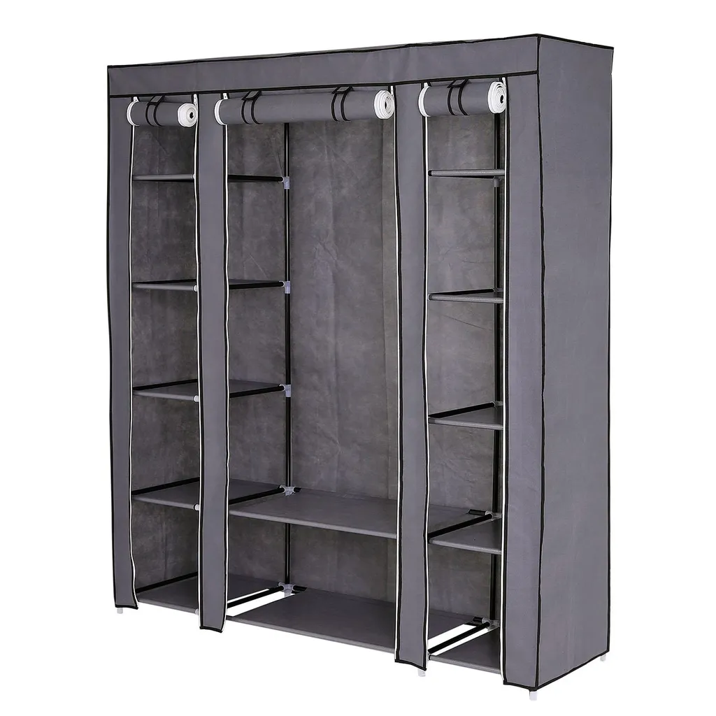 Armoire en tissu anti-poussière pour ranger et suspendre vos habits