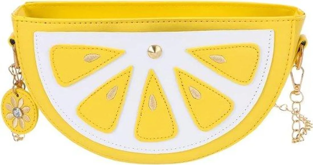 Sac citron anti-look terne : sac à main bandoulière original et coloré