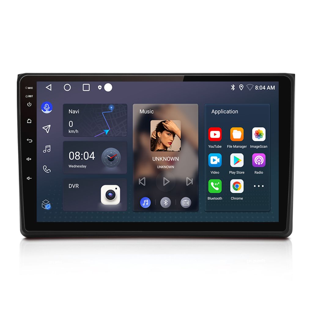 Autoradio 1+32G Android12 pour AUDI A4 2000-2009 GPS Image du produit 