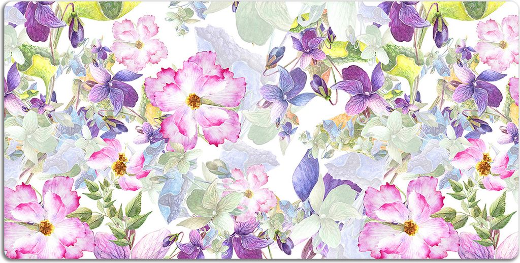 Schreibtischmatte Tischunterlage 90x45 cm Mauspad - Lilane Produktbild 