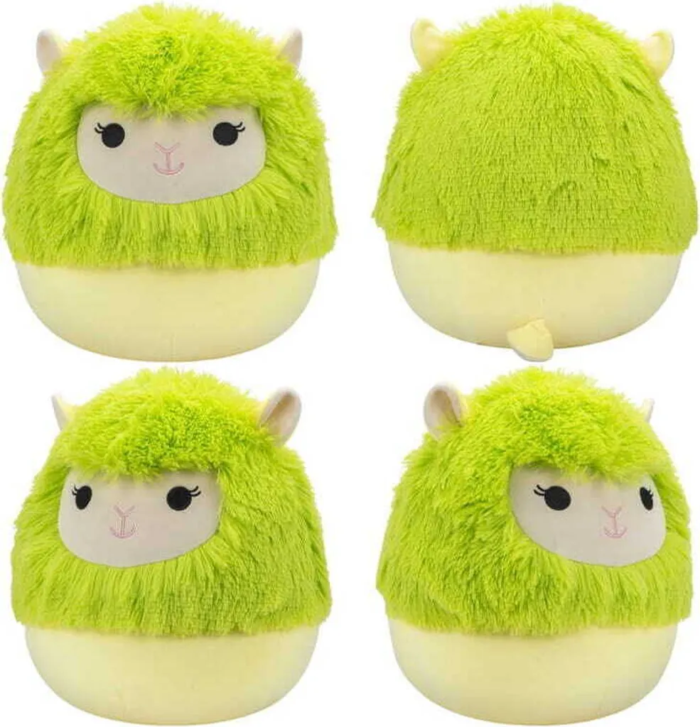 Squishmallows Cavaleri l'Alpaga Vert 19 cm - Série 18 Peluche Douce