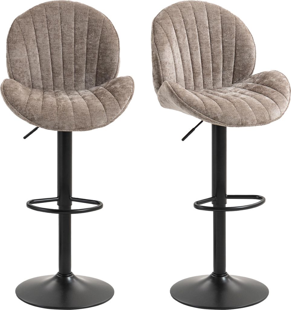 HOMCOM Lot de 2 tabourets de bar, chaises de bar Image du produit 