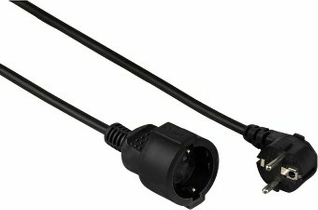 Hama 00047870, 5 m, Typ F, Čierna, 1 AC zásuvky/AC Obrázok produktu 