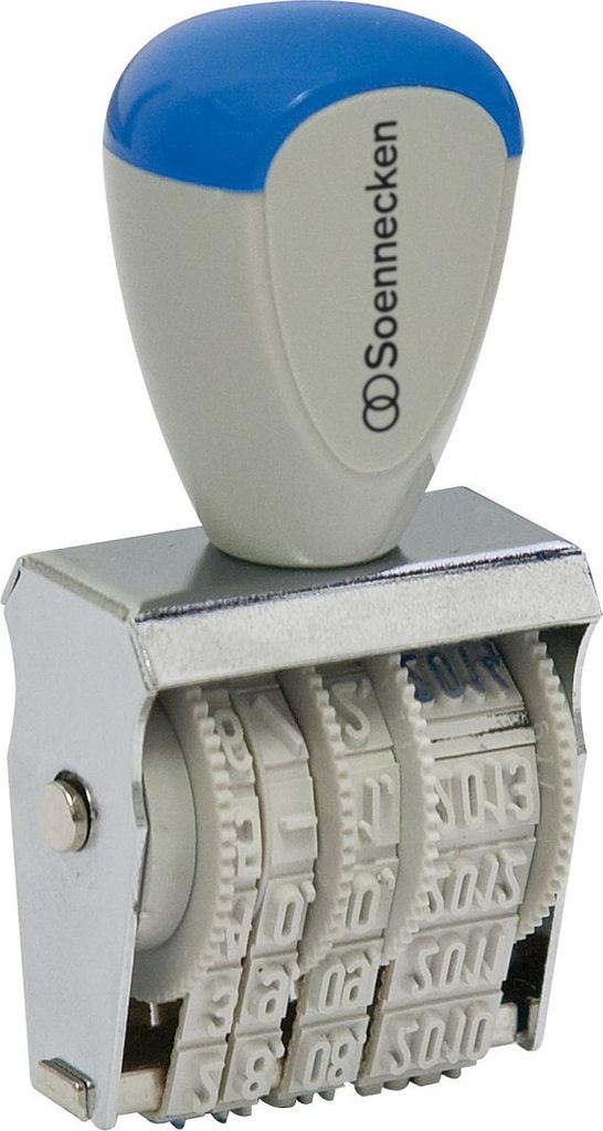 Soennecken Datumstempel 3835 Monat in Ziffern 4x26mm