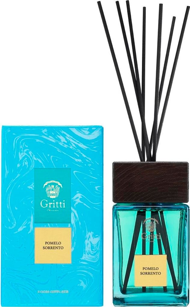 Gritti Venetia Pomelo Sorrento, Duftflasche, Schilfaroma-Diffusor, 0,5 l