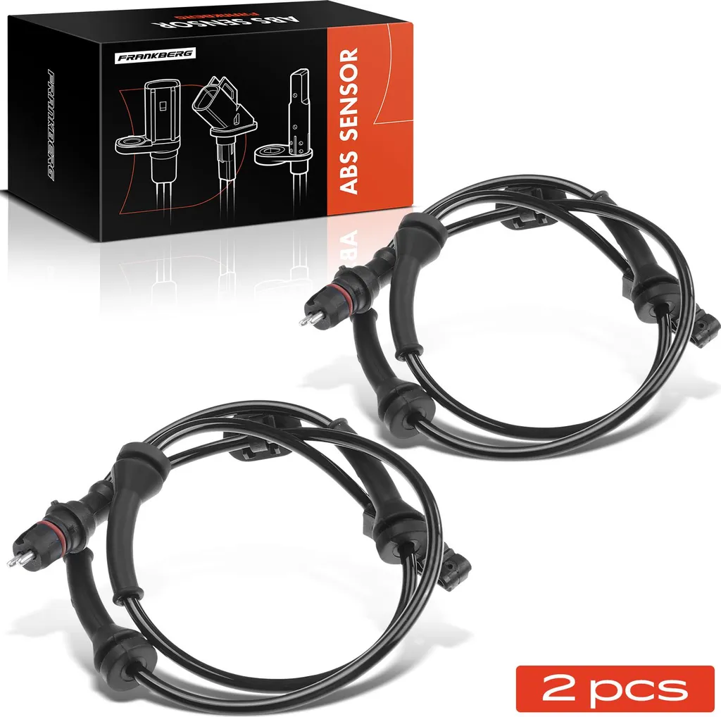 Paire Capteurs ABS Frankberg pour Renault Megane II avec Montage Facile