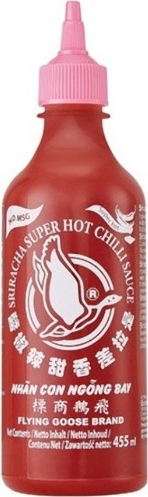 Flying Goose Sriracha Chili Sauce extra scharf ohne MSG 455 ml