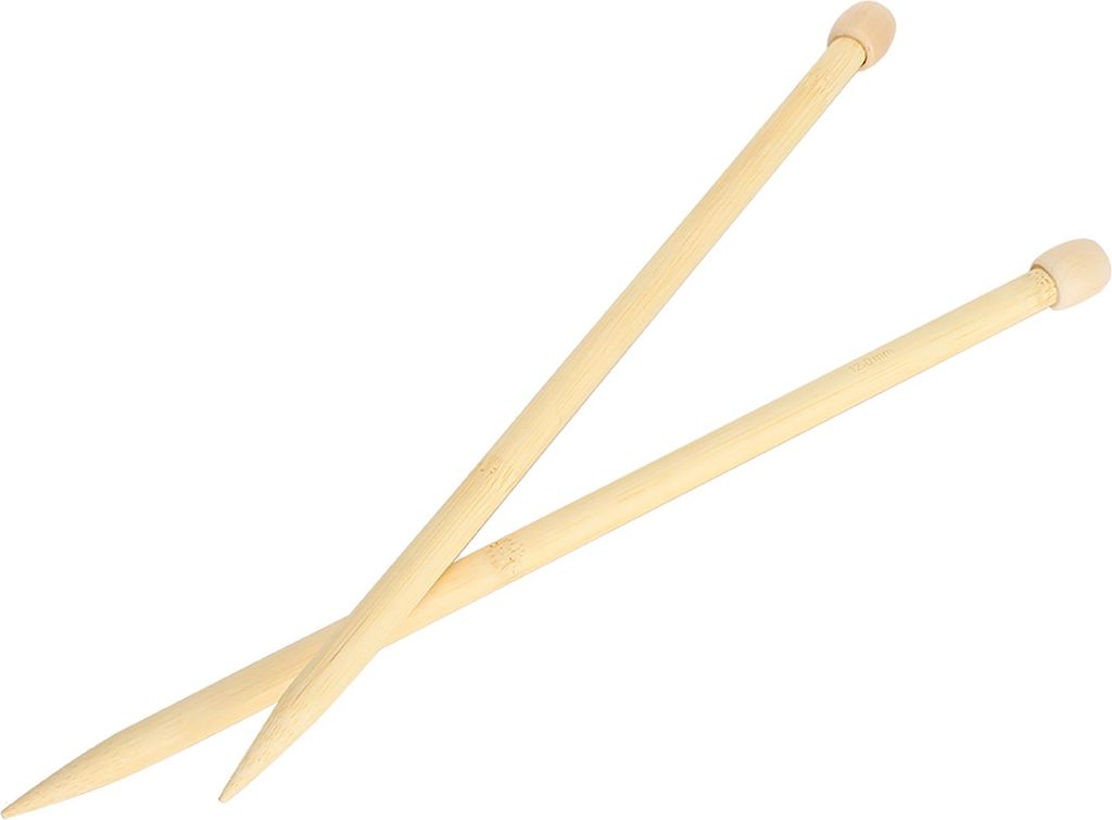 2pcs hölzerne Stricknadeln 35 cm/13,8 Zoll großer Punktwebwerkzeug für DIY -Schalpullover12mm