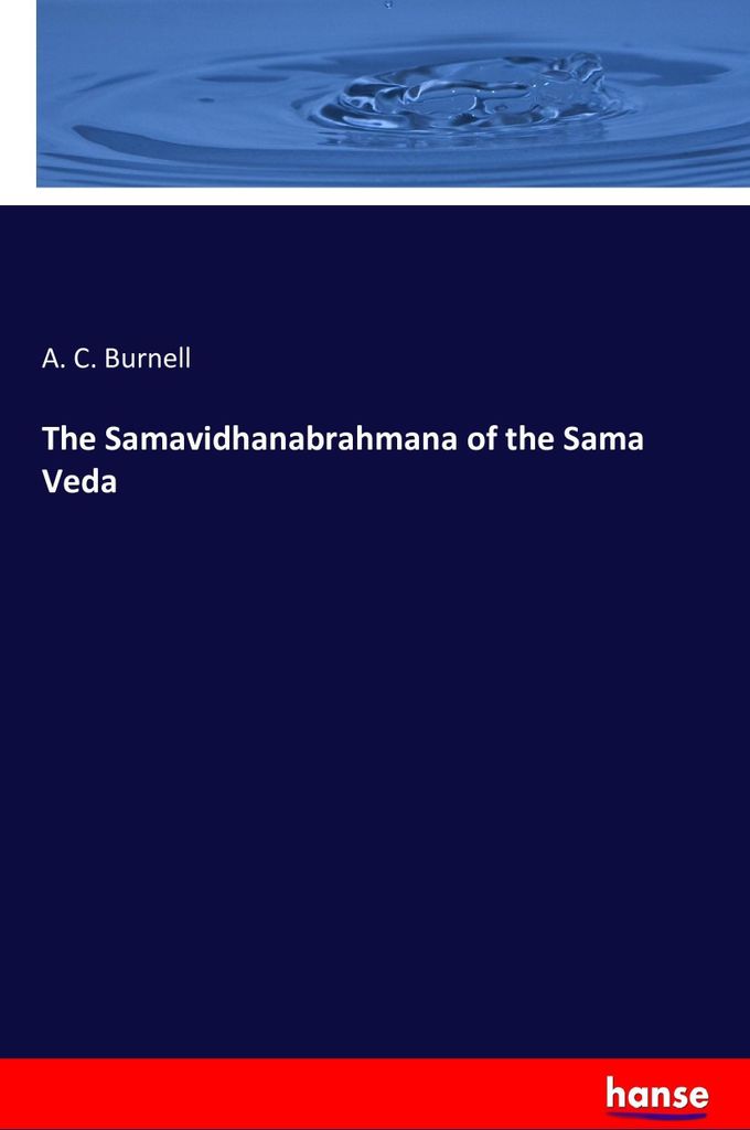 The Samavidhanabrahmana of the Sama Veda